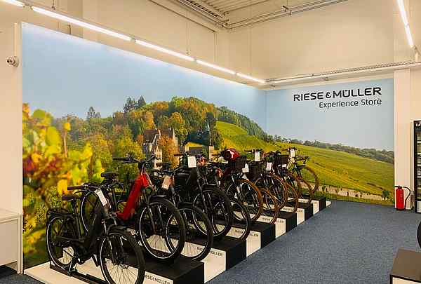 Fotografie Steinburg, Würzburg für Brand, der Fahrradladen. Foto Banner mit 8,50 m Breite
